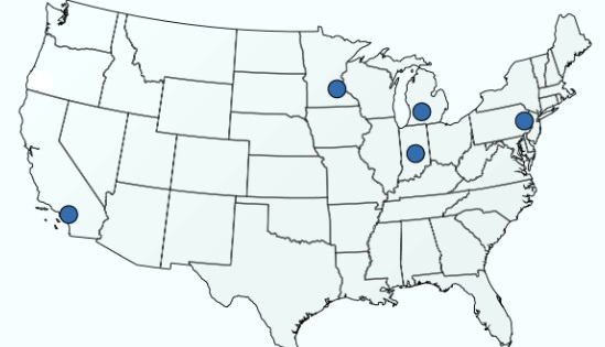 Polytek Development Corp. Locations
